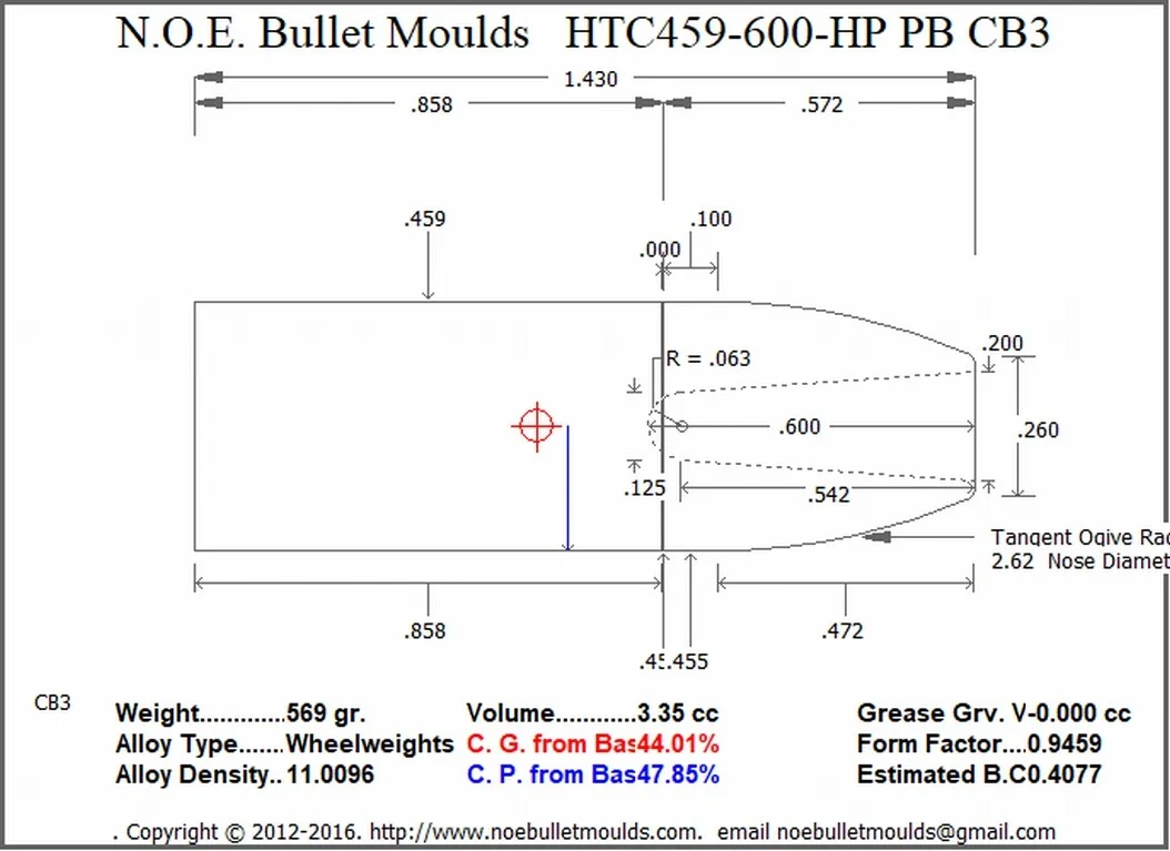 HTC459-600-RF-CB3 4 Cavity RG4 PB - Image 2