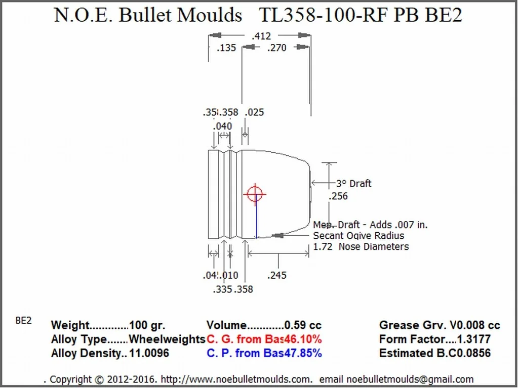 TL358-100-RF-BE2 5 Cavity PB - Image 2