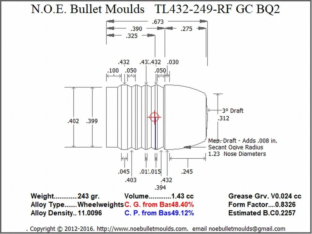 TL432-249-RF-BQ2 4 Cavity GC - Image 2