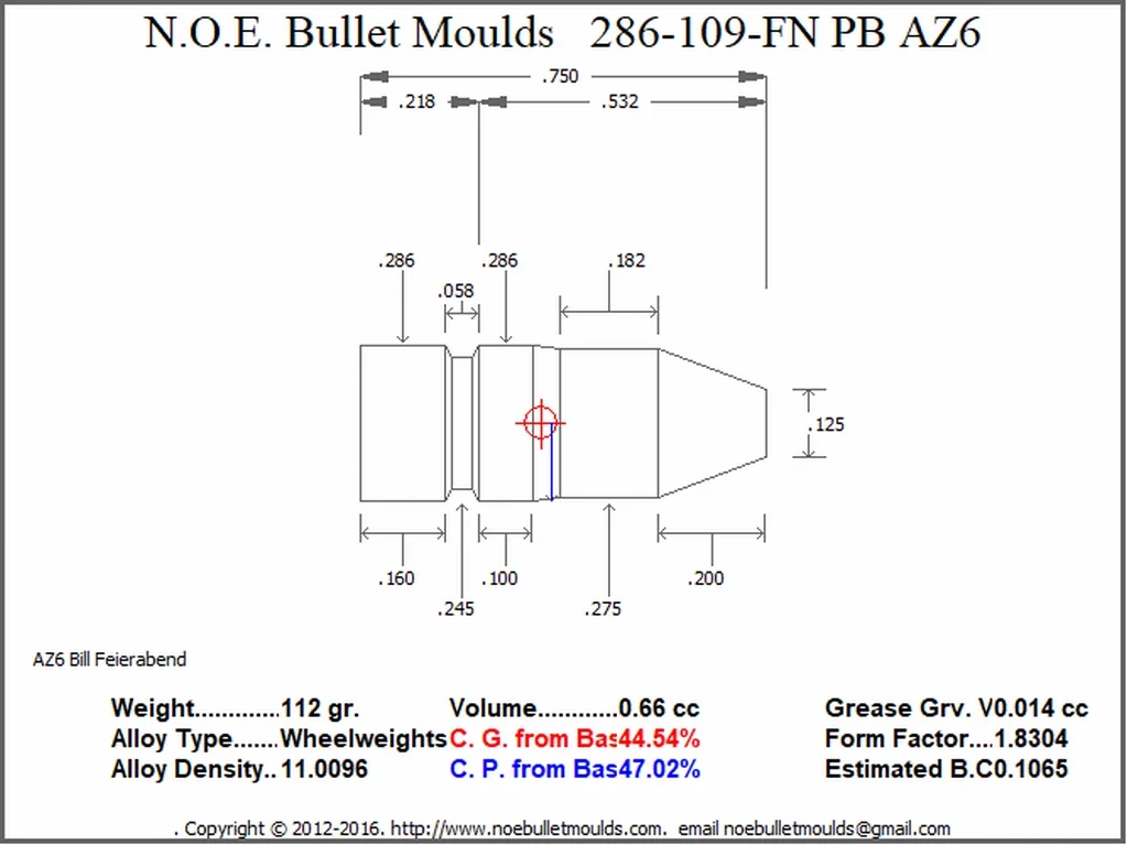 286-109-FN-AZ6 5 cavity PB - Image 2