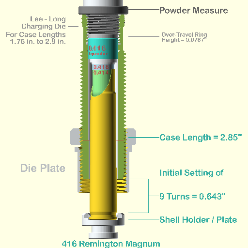 416 Remington Magnum Powder Through Expander Kit - Image 3