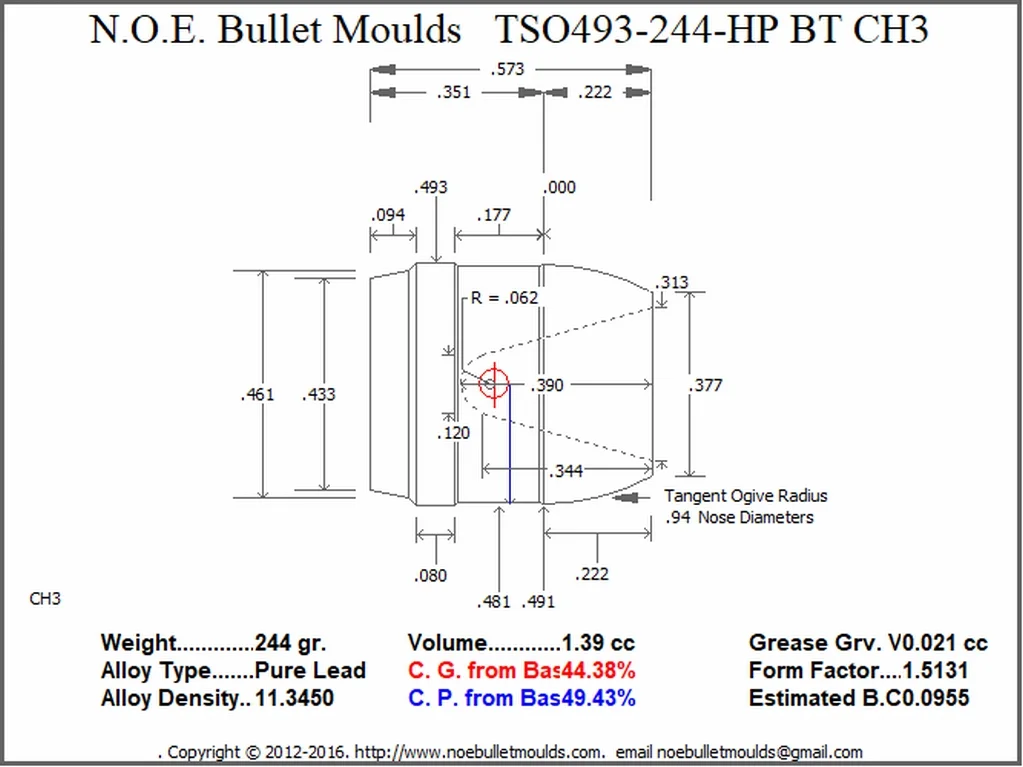 TSO493-244-HP-CH3 2 Cavity BT RG2 - Image 2