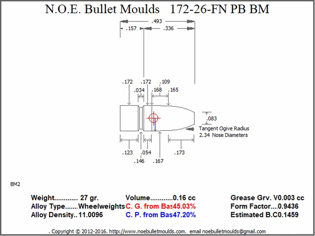 172-26-FN-BM2 4 Cavity PB - Image 2