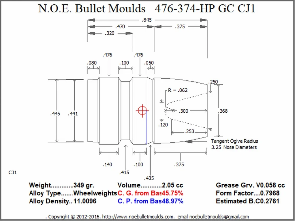 476-374-FN-CJ1 2 Cavity RG2 GC - Image 2