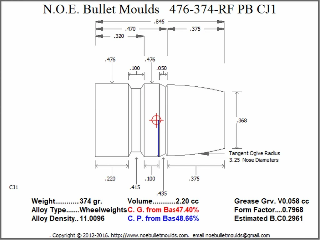 476-374-FN-CJ1 2 Cavity PB - Image 2