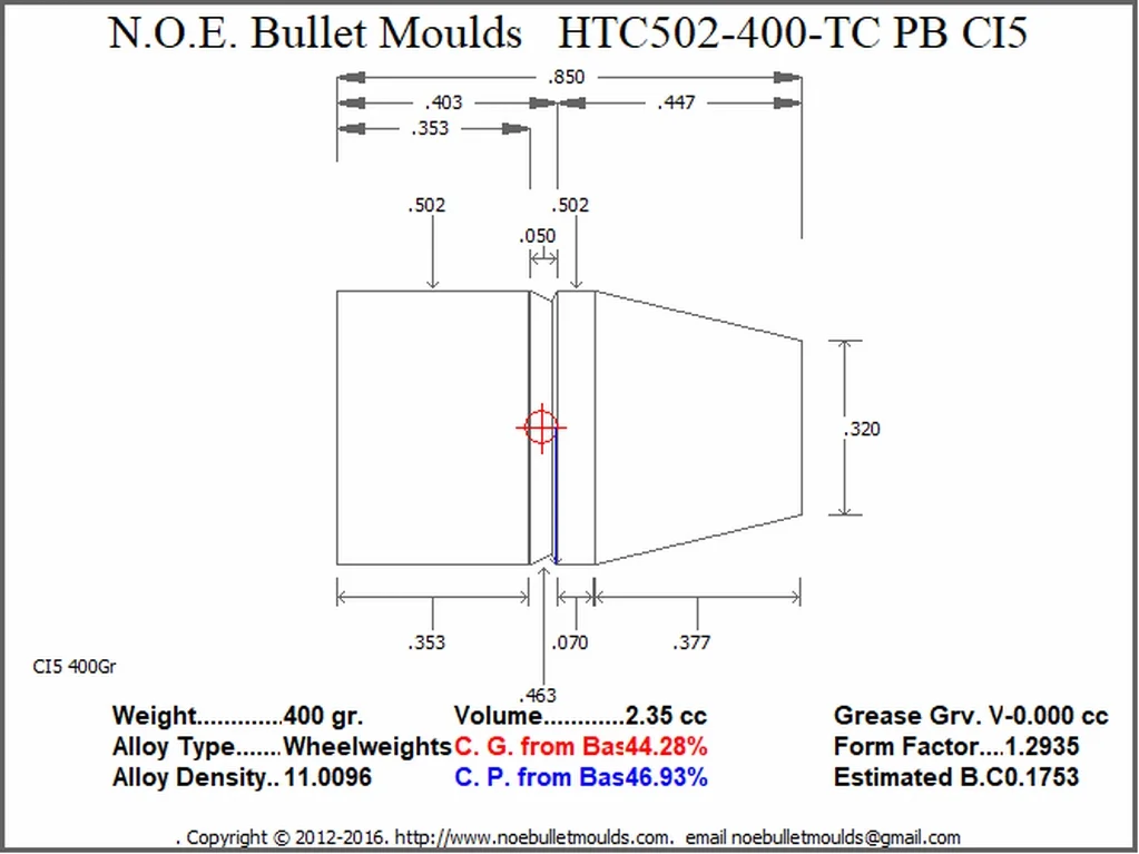 HTC502-300-TC-CI5 2 Cavity HB - Image 3