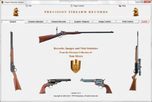 PSS003 Firearm Records